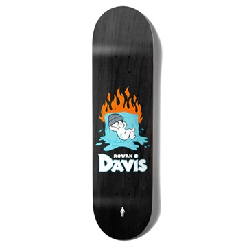 Girl Skateboards - Davis 'One Off'  8.5" Black